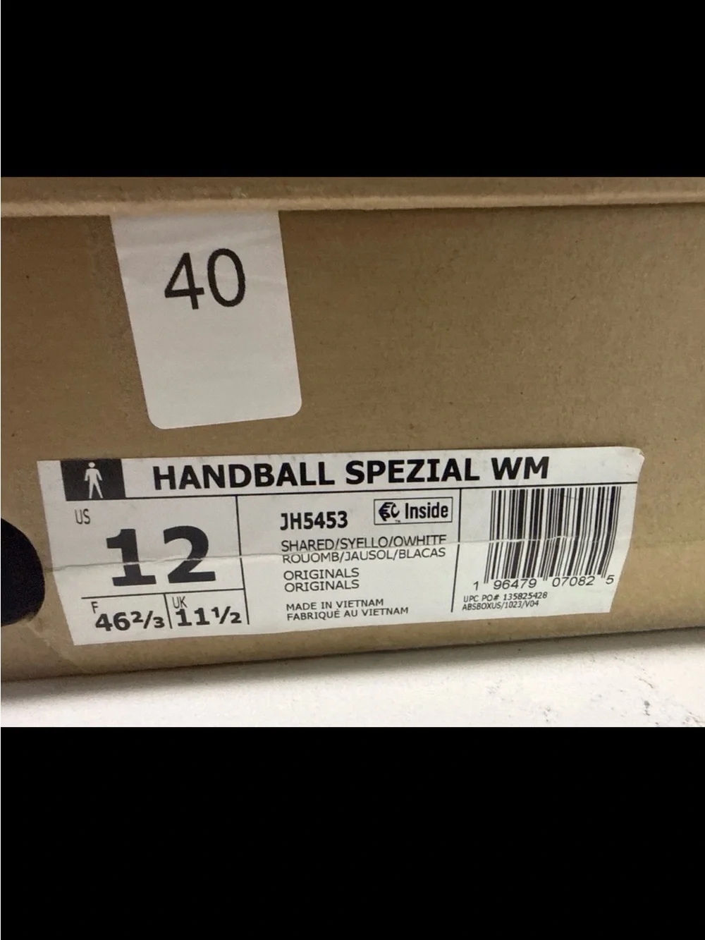 adidas Handball Spezial Sneakers - Maroon with Neon Yellow Accents